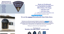 Desktop Screenshot of massstatepolicestore.com